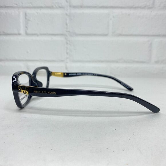 Michael Kors MK 4025F 3005 Sadie IV Rectangle Black Gold Eyeglasses H2409 - Picture 3 of 8